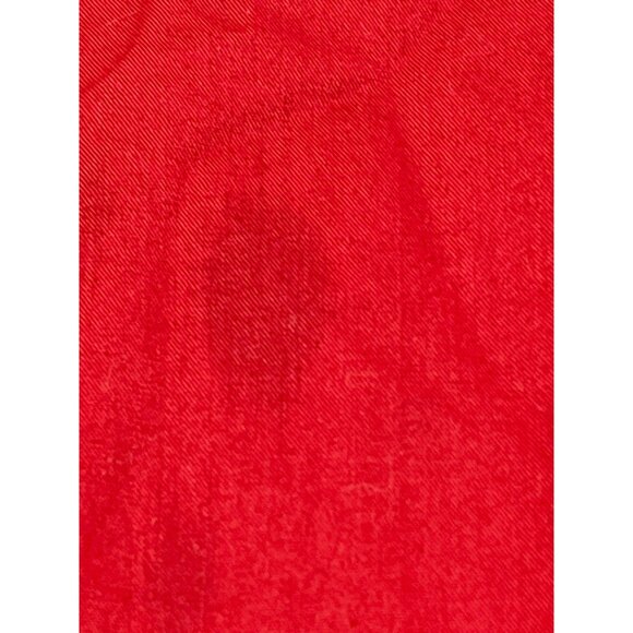 j ferrar button up long sleeve shirt solid red collar slim stretch size XL READ - Picture 5 of 11